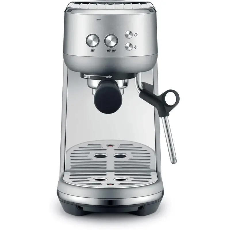 Breville Bambino Digital PID Coffee Machine - Brushed Stainless Steel, 18g, 120V EU Type Plug, Compact Yet Powerful Small Footprint, Fast Heat-Up, Microfoam Steaming, 4Key Formula At-Home Espresso Coffee Bar Maker