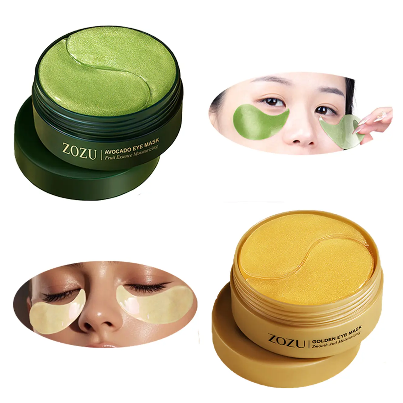 24k Gold Collagen Eye Gel Patches，30 Pairs/Box Moisturizing Eye Mask,Skincare Products Skincare Set,Hyaluron Soothing Radiance Under Eye Patches,Eye Care Product for Women & Men,Beauty & Personal Eye Care Product Eye Treatment Mask Eye Care Routine