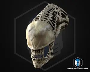 Xenomorph Skull Trophy – Sci-Fi Collector Display