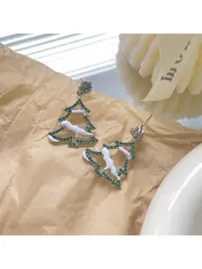 2026 Fall/Winter Bestselling Christmas Tree High-End Series Earrings: Unique design, light luxury style, exquisite and elegant earrings.