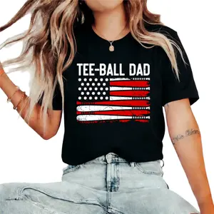 Tee Ball Dad, Baseball Dad, Daddy for Father's Day, Dad Life T-Shirt