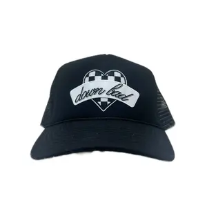 Down Bad Black Trucker Hat