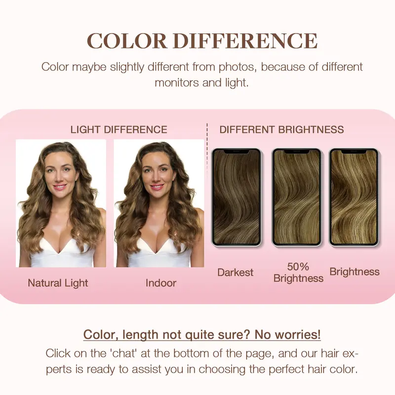 GOOGOO Hair Extensions Clip in Human Hair Natural Straight Easy To Style Soft 4