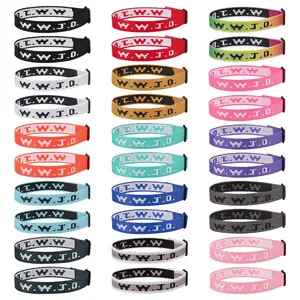 30pcs WWJD Adjustable Bracelets |   Christian Wristbands Gifts, Vintage & Classic Style, Synthetic Fiber Rope, Ideal for Gift-giving and Party Occasions, All Seasons Fit