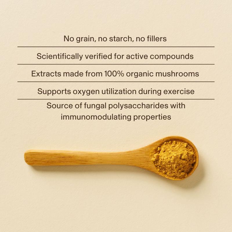 Organic Cordyceps-M Extract Capsules 120 or 300 Count 1000 mg per Serving USDA Certified Gluten Free Non GMO Vegan Energy Health Supplement