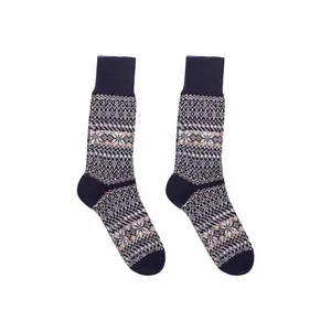 Nordic Socks Merino Wool in PERFORM™ (Sigrid - Navy) - Unisex