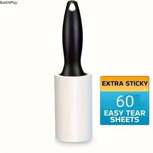 Powerful Pet Hair Remover Roller - Reusable Cat Dog Fur Remover for Furniture Clothing Carpet, Self-Cleaning Lint Roller Sticky Sweeper Tool, Heavy-Duty Bedding Couch Sofa Cleaner Artifact