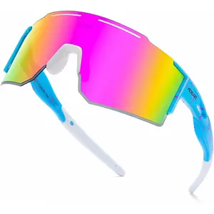 Sports Polarized Sunglasses UV Protection for Youth, Men & Women, Ideal for Cycling Running Baseball Skiing & Softball