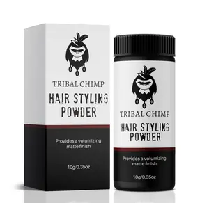 Tribal Chimp Hair Styling Powder for Men & Women – Hair Volumizer & Texture Powder for All Hair Types with Matte Finish – 24H Invisible Hold, Adds Volume & Texture, Non-Sticky and Smells Great – 10g