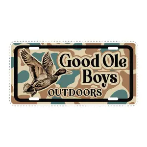 Good Ole Boys Outdoors Front License Plate