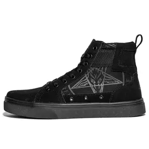Normandy Black On Black High Top Sneaker