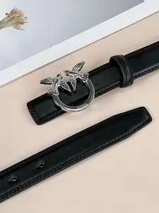 Elegant Metal Swallow Clip Belt for Women, Simple and Versatile Waist Belt for Suit Skirts, All-Season Fashion Accessory
