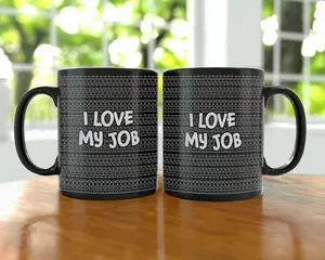 [MADE IN US] F*ck This Shit Funny Mug, Hidden Swear Message, Funny Gift for Coworker, Office Mug, Gift For Retirement, Gift for Best Friend, Work Bestie