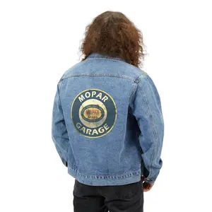 Mopar Garage logo Denim Jacket | Vintage Petrol Patch