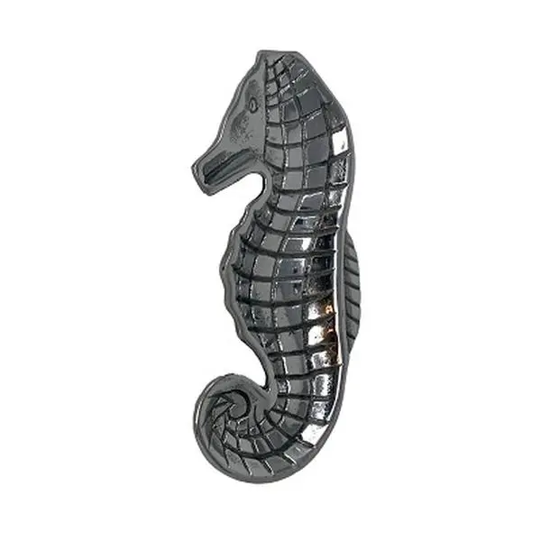 Metrotex Designs 14016 Seahorse Dish Plate - Aluminum