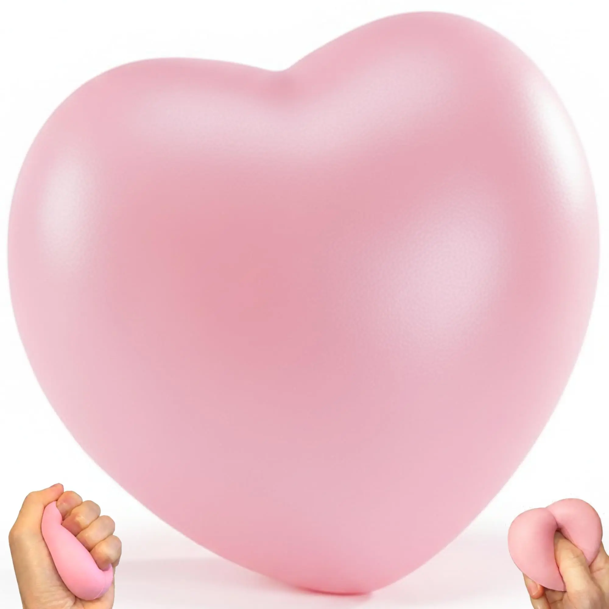 Valentines Gift for Girls, Squishy Toys Pink Heart Slow-Rising Stress Relief Fidget Sensory Toy for Focus & Calming, Fine Motor Skills, Autism & ADHD Support