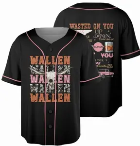 Still The Problem Tour 2026 Baseball Jersey, M-Morgan Wallenn Tour Baseball Jersey