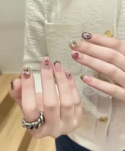 fall and winter new arrivals handmade press on nail high quality wholesale nail painted by hand