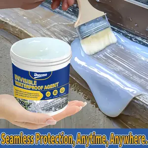 Multifunctional Invisible Waterproof Sealant Gel, 500g/300g/100g, Home Leak Prevention, Suitable for Floors, Sinks, Pipes, Roofs, Walls