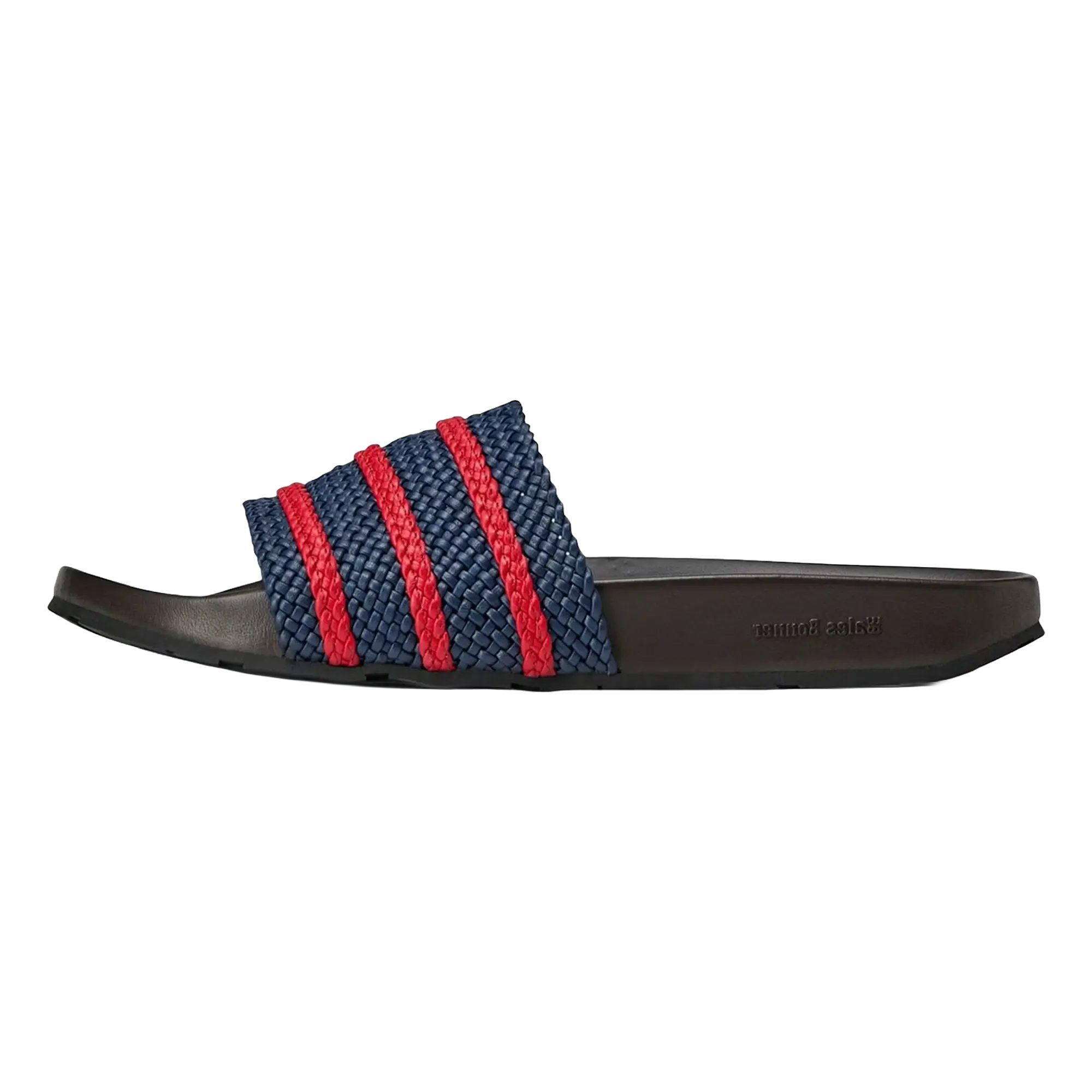 Adilette Slides "Wales Bonner Night Indigo Scarlet" KI3388