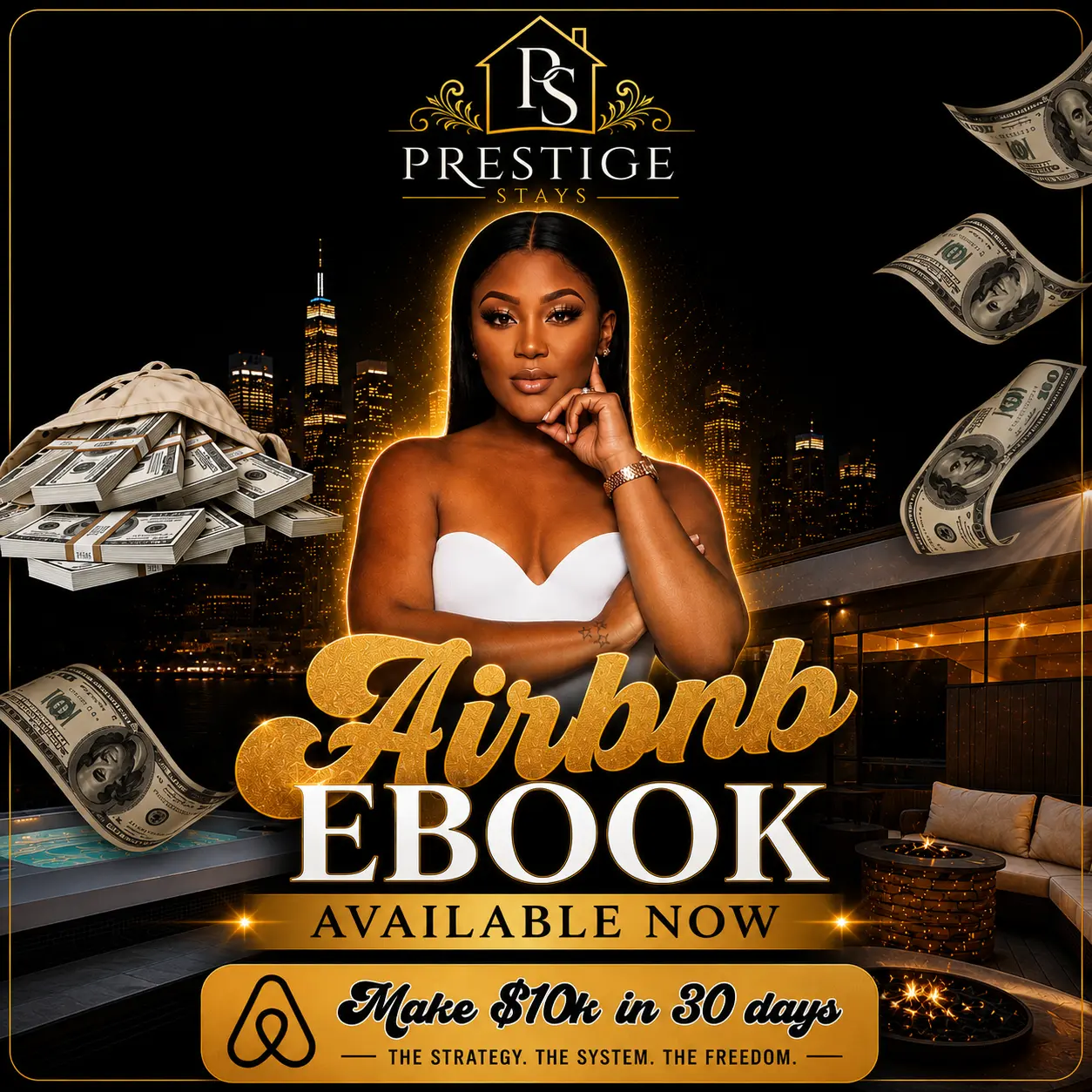 HOW TO START A AIRBNB BUSINESS E-BOOK (MAKE $10K IN 30DAYS) DIGITAL DOWNLOAD