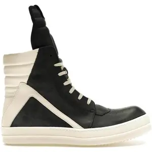 Rick Owens Lido Geobasket Black Milk