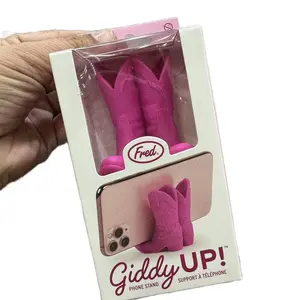Giddy Up - Western Cowboy Boot Phone Stand