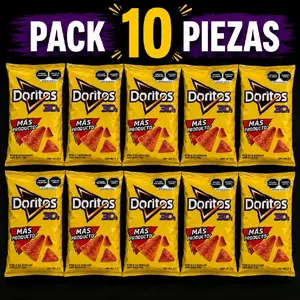 10 Pack Doritos 3D