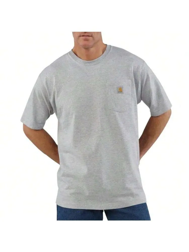 CARHARTT LOOSE FIT HEAVYWEIGHT SHORT SLEEVE POCKET T-SHIRT (K87)