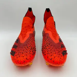 Men Soccer Shoes Original Studded Society Cleats Indoor Training Football Field Boots Non Slip Ultralight Women Football Shoes