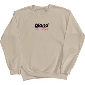 Frank Ocean BLOND Sweatshirt front design | blond album | blonded | music gift | cool gift ideas | comfy wear | Christmas gifts | trendy
