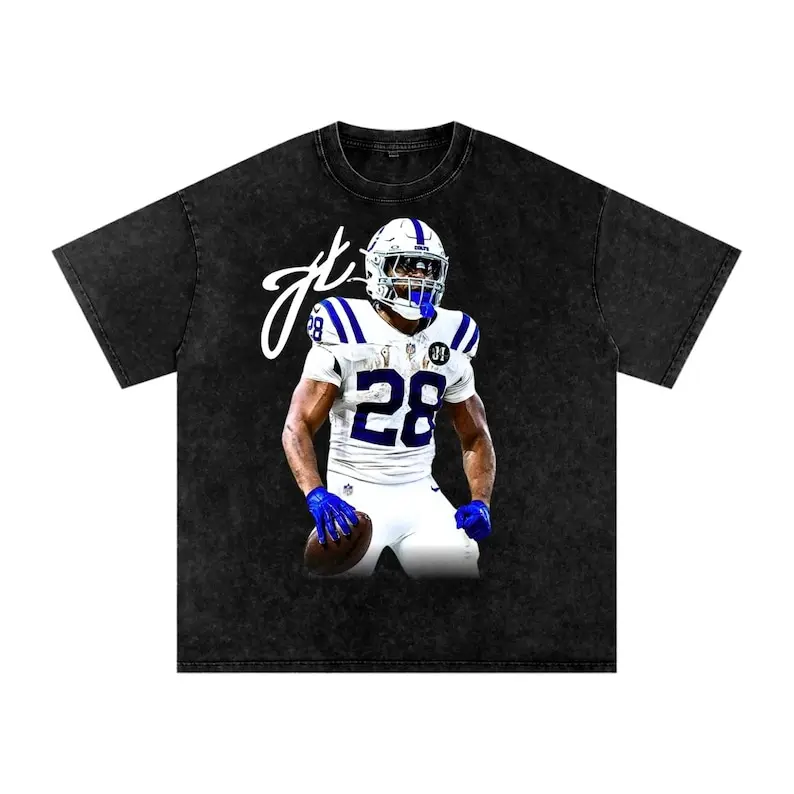 JONATHAN TAYLOR Shirt, Football Shirt, Classic 90s Graphic T-Shirt