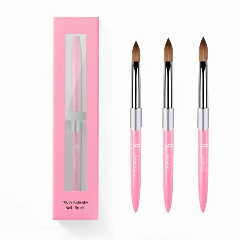 Acrylic brush nails size 16