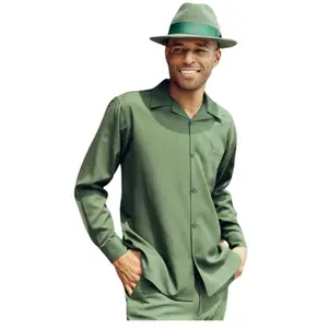 Hunter 2-Piece Solid Long Sleeve Walking Suit
