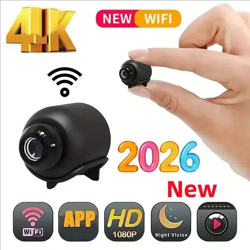 1080P HD Mini Camera WiFi Wireless HD Night Vision Camera Home X5 Remote Camera Kids Pet Safety Monitoring,Plug-in,Smart,Security Camera with Spotlight,Weather-Resistant,Outdoor,Stick Up Cam,Doorbell,PIR,Motion,Detectio,M,,Battery,car,gps,tracker detector