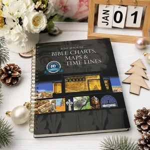 Rose Book of Bible Charts, Maps & Timelines Vol. 1: 10th Anniversary Edition – Bible Timeline Study Guide, Charts, Maps & Illustrations Compendium, Paperback – Essential Christian Gift for Father’s Day & Memorial Day Deals