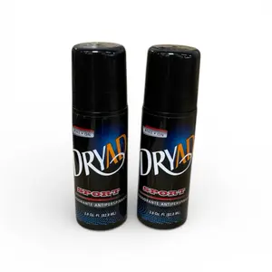 Dryad Sports Deodorant 2 pcs Roll-On Antiperspirant 2.5 oz Each for Men and Women Sweat Control Sweat Proof