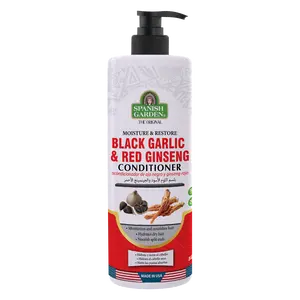 Black Garlic & Red Ginseng Conditioner for Hair Strength, Scalp Health & Hair Fall Control – Deep Nourishing Conditioner for Damaged, Thinning & Weak Hair Haircare Shampoo Smooth Daily Oil Cleanser