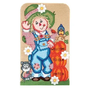 Welcome To Our Patch Plastic Canvas Wall Hanging Kit