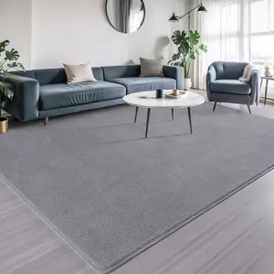 Modern Shag Area Rug for Bedroom, Washable Rugs for Living Room, Indoor Floor Carpet Rugs, Plush Memory Foam Beside Rugs for Kids Girls Teens Room Low Pile Rug Decor