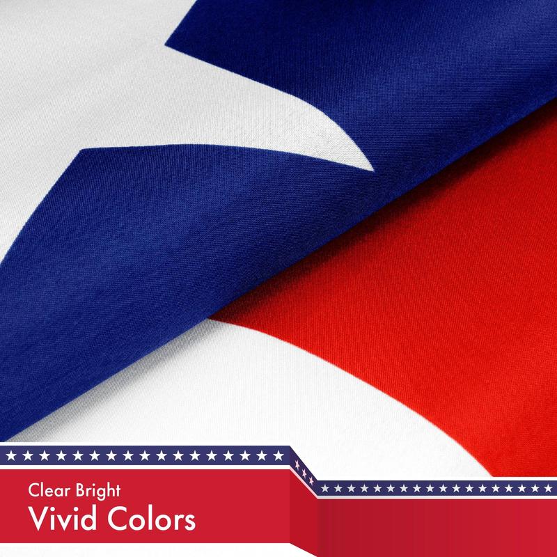 Puerto Rico (Puerto Rican) Flag Banner 150D Printed Polyester 3x5 Ft