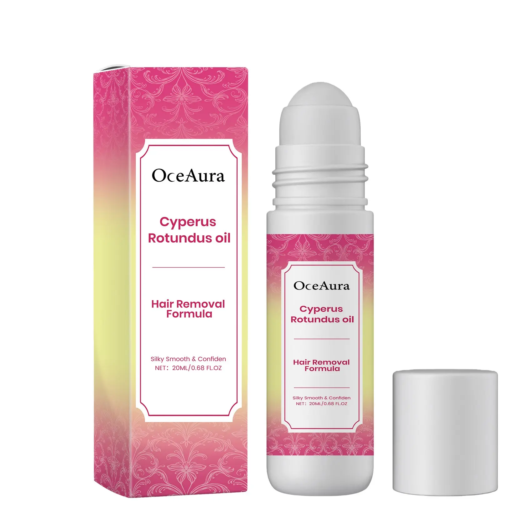 OCEAURA Cyperus Rotundus Oil Gentle Hair Growth Inhibiting Nourishing Repairing Soothing Skin Care Oil Nourishing Formula Soothing Effect Versatile Use Hair Growth Inhibitor