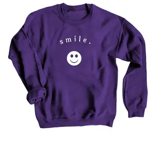 Smile POM Crew Neck