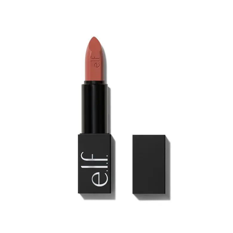 e.l.f. O FACE Satin Lipstick, Long-Lasting Color, Hydrating & Nourishing with Jojoba Esters & Squalane, 20 Shades e.l.f. O FACE Satin Lipstick, Long-Lasting Color, Hydrating & Nourishing with Jojoba Esters & Squalane, 20 Shades