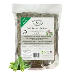 Soil Revival, Organic Bloom Booster and Soil Rebuilder Pellets