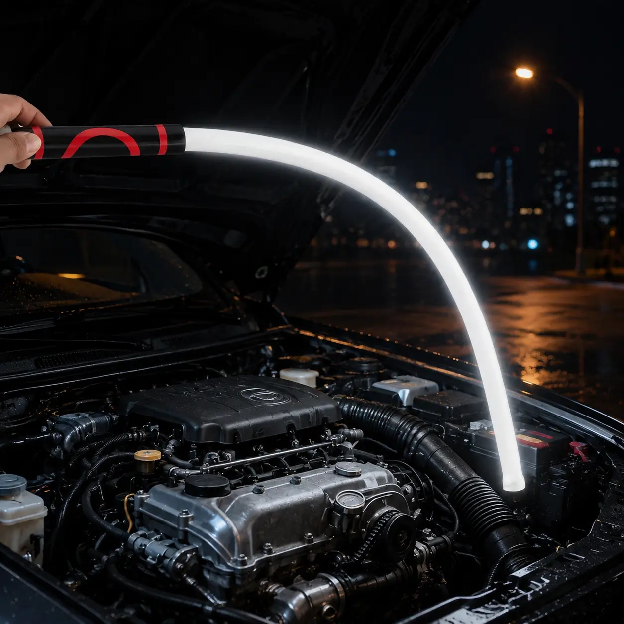 2026 New Bendable LED Flashlight Stick, Flexible Rechargeable High Lumen Work Light with 3 Brightness Modes, Practical Tool for Auto Repair Mechanical Inspection Tight Areas, Essential Lighting for Garage Workshop & Daily Maintenance