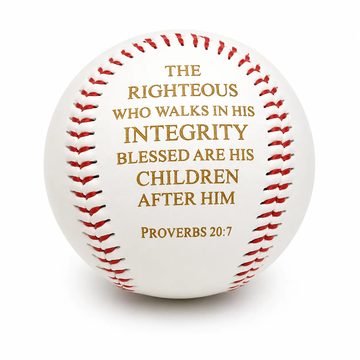 Integrity Baseball | Proverbs 20:7