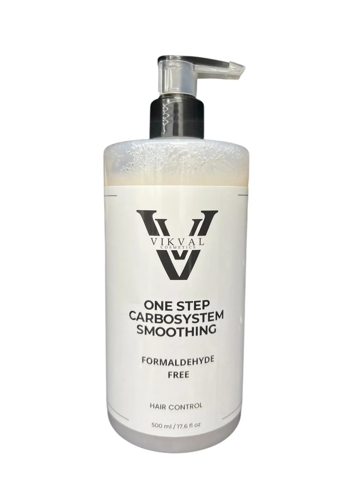 Vikval One Step Carbosystem Smoothing /  formaldehyde free One-step smoothing treatment anti frizz 17.6 fl oz professional use only