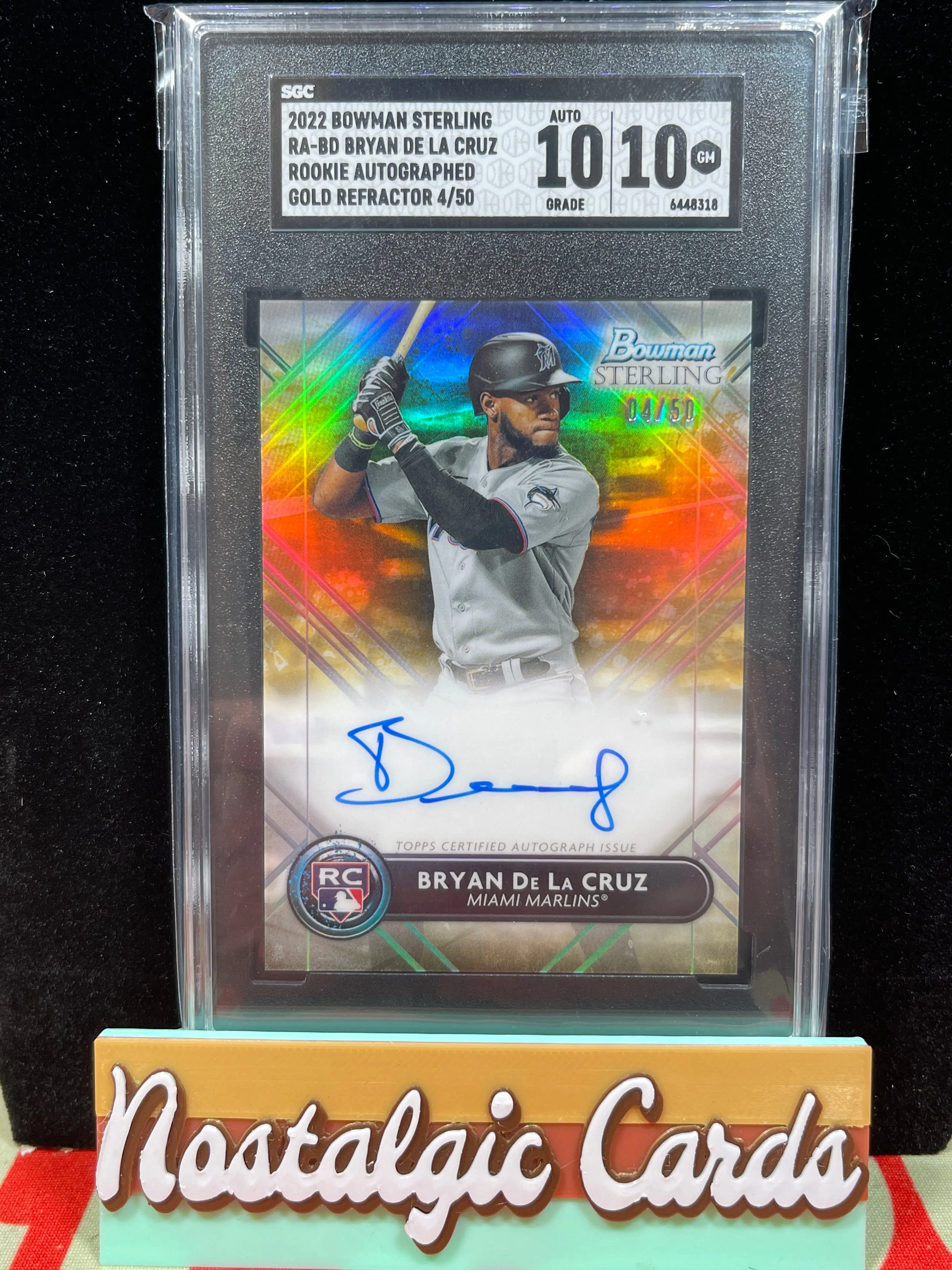 2022 Bowman Sterling Bryan De La Cruz