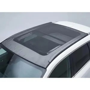 Magnetic Car Sunroof Shade Breathable Mesh, Car Window Shades for Camping, Sunroof Cover UV & Bug Protection, Car Camping Essentials for SUV Jeep, Quick Install Awning Side Windows Cover (49*39 inch)